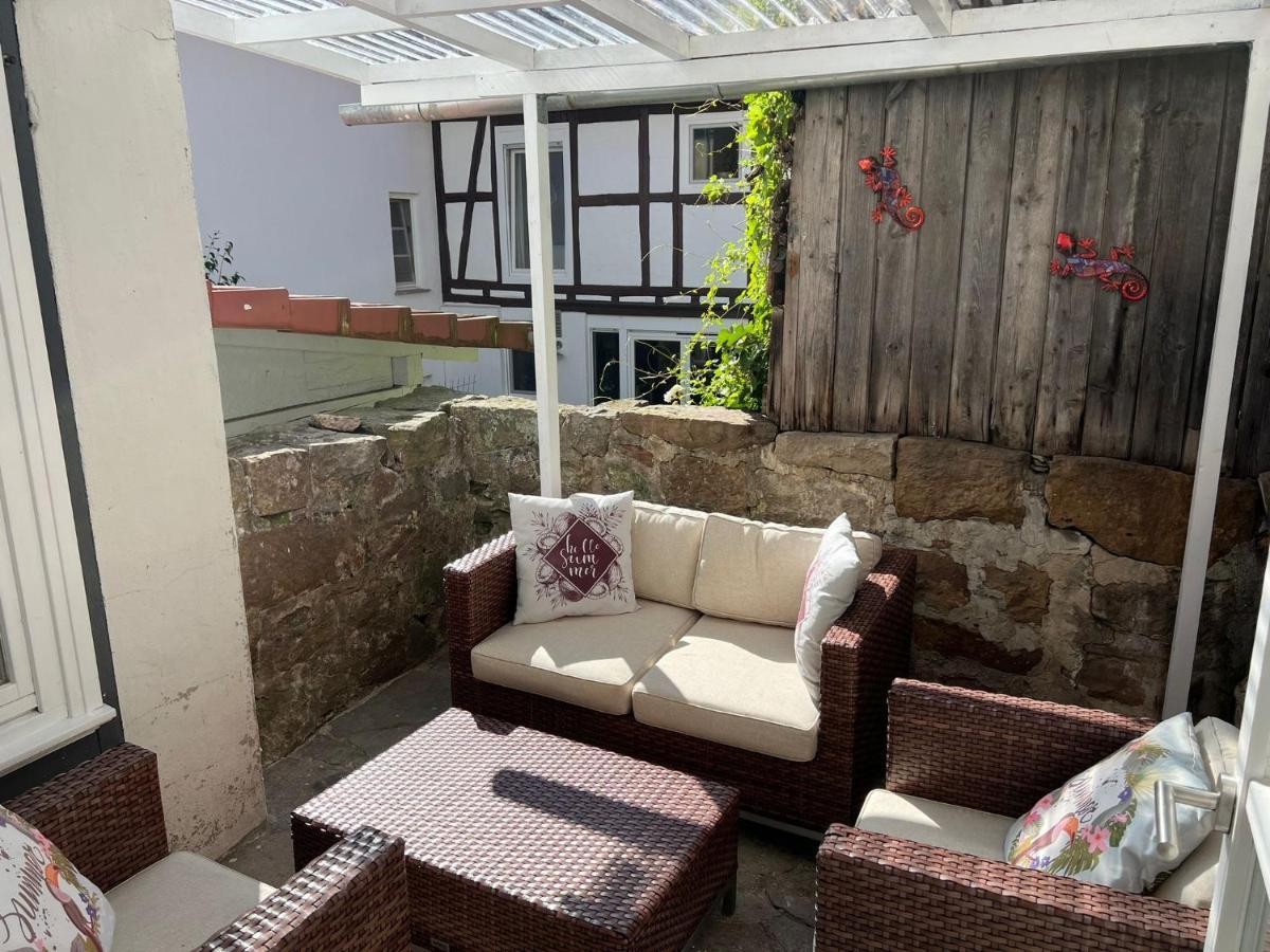 Ferienwohnung Burgsitz Spangenberg Dış mekan fotoğraf